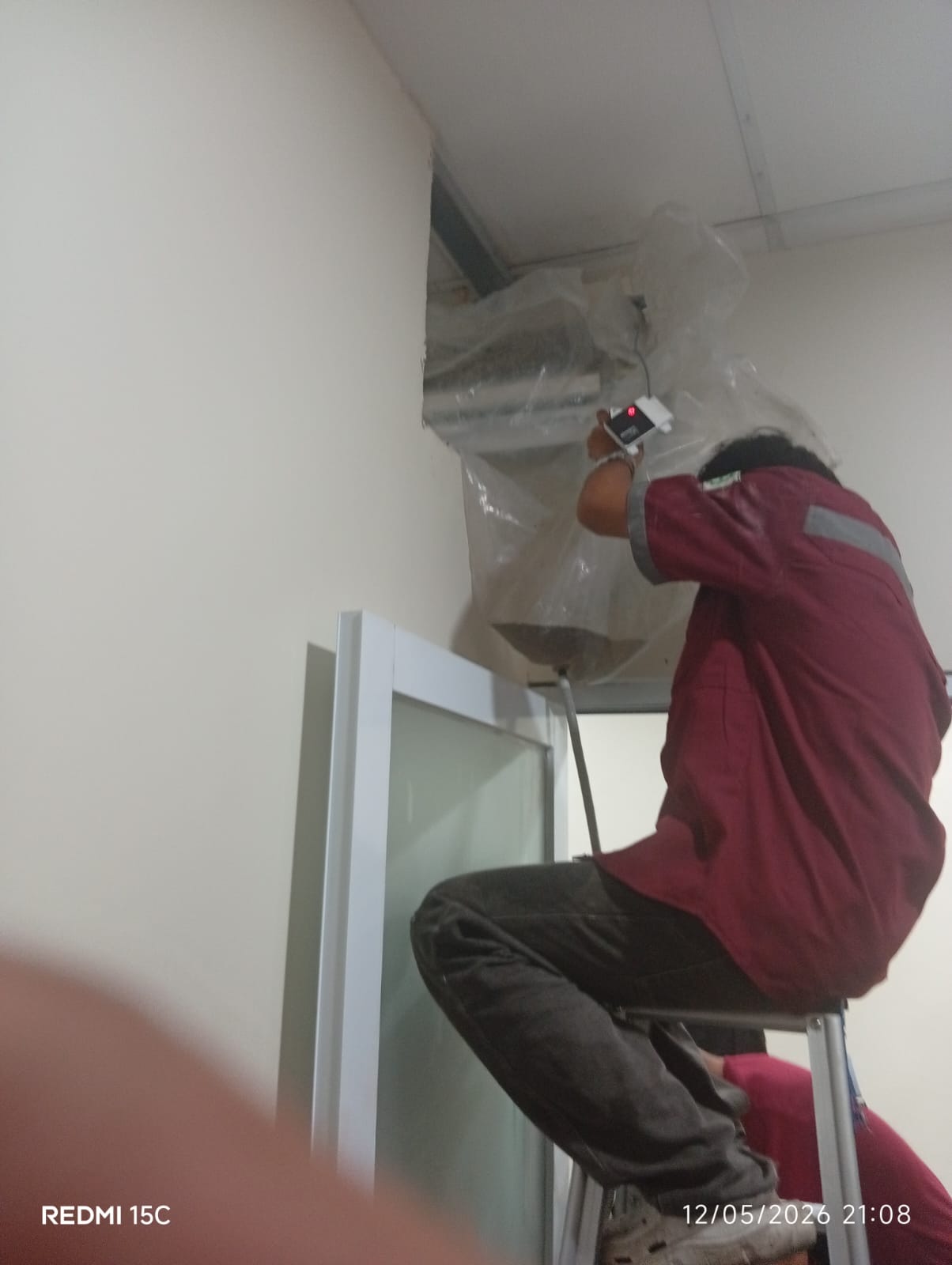 Proses cuci AC